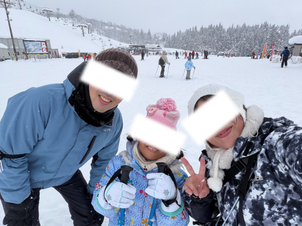 上越国際スキー場を攻略中の運営者ことパパ